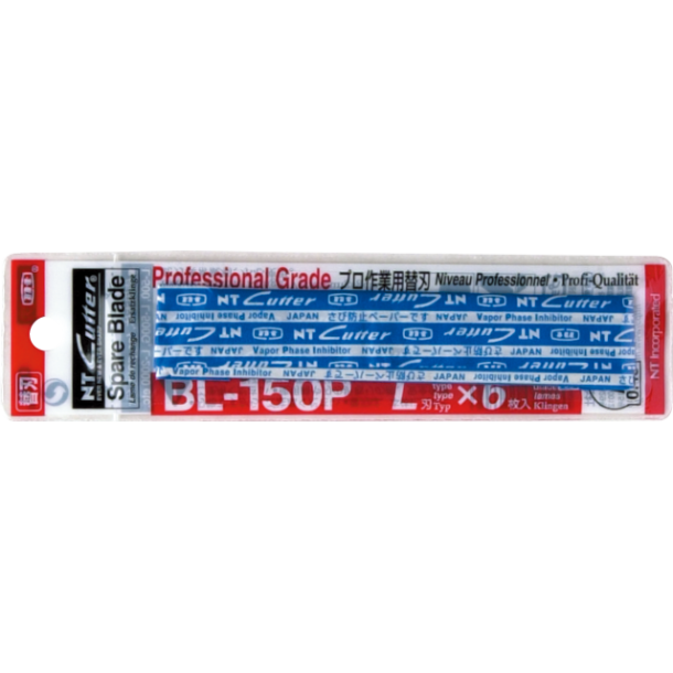 Sk�reblade 18mm NT-Cutter BL-150P 6/s�t