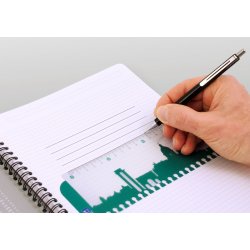 Oxford Smart notesbog A5 linieret 90 ark 90g sort