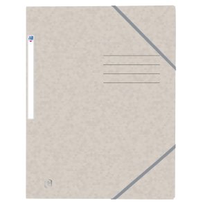 Oxford File+ Samlemappe A4, Beige