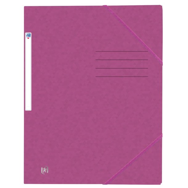 Oxford File+ Samlemappe A4, Violet