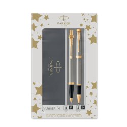 Parker Duos�t IM Metal GT kuglepen+rollerball s�lv