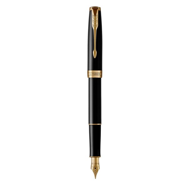 Parker Duost Sonnet GT kuglepen+fyldepen sort