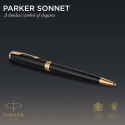 Parker Duos�t Sonnet GT kuglepen+fyldepen sort