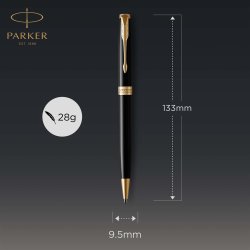 Parker Duos�t Sonnet GT kuglepen+fyldepen sort