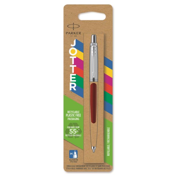 Parker kuglepen Jotter 55% recycled blister rd