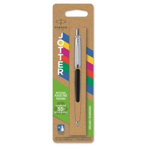 Parker kuglepen Jotter 55% recycled blister sort