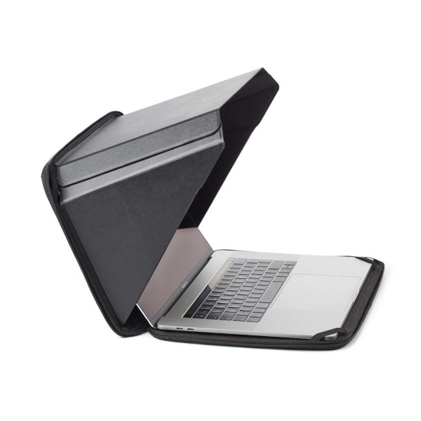 Sun Shade &amp; Privacy Sleeve/Bag Hemp MacBook 15-16'', Black