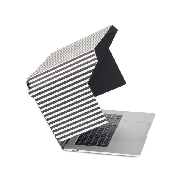 Sun Shade &amp; Privacy Hood Univrsl 15-16'' Ultra Slim, Striped