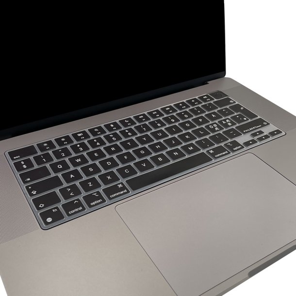 KB Cover MacBook Pro/Air 13-14-16 2021-2022 Black (Nordic)