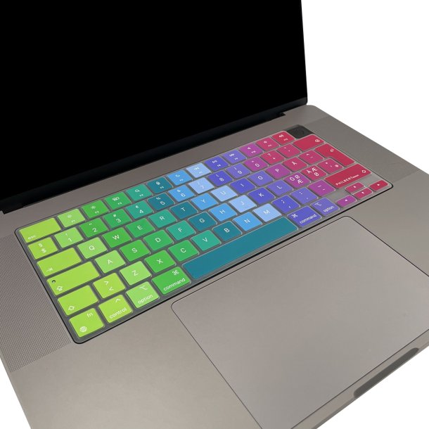 KB Cover MacBook Pro/Air 13-14-16 2021-2022 Rainbow Nordic