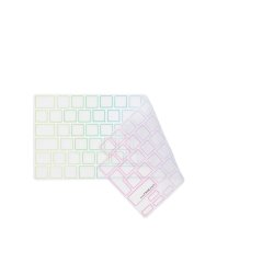 KB Cover MacBook Pro/Air 13-14-16 2021-2022 TRNSP/Rainbow