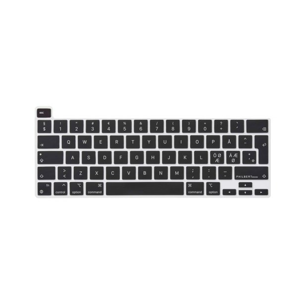 KB Cover MacBook 13-16/13'' Pro 2022, Black (Nordic)