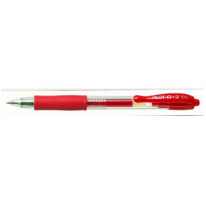 Gelpen m/klik G-2 0,5 r�d
