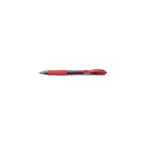 Gelpen m/klik G-2 0,7 r�d