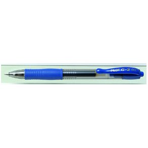 Gelpen m/klik G-2 0,7 bl�