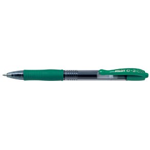 Gelpen m/klik G-2 0,7 gr�n