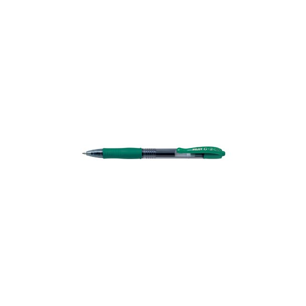 Gelpen m/klik G-2 0,7 gr�n