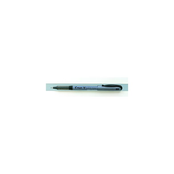 Filtpen m/h�tte V-Razor Point 0,8 sort