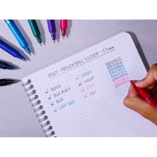 Frixion Clicker m/klik 0,7 lilla