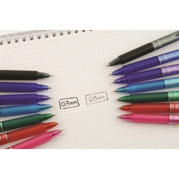 Frixion Clicker m/klik 0,7 pink