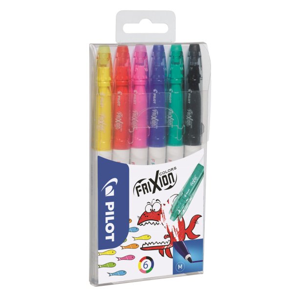 Frixion Colors 0,7 ass farver (6)