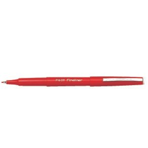 Filtpen m/h�tte Fineliner 1,2 r�d