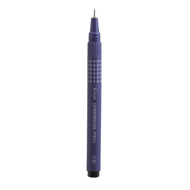 Filtpen m/h�tte Drawing Pen 0,1mm sort