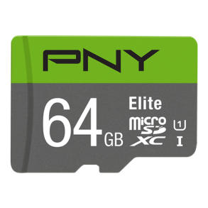 PNY Micro SDXC Elite 64GB Class 10 w/adapter