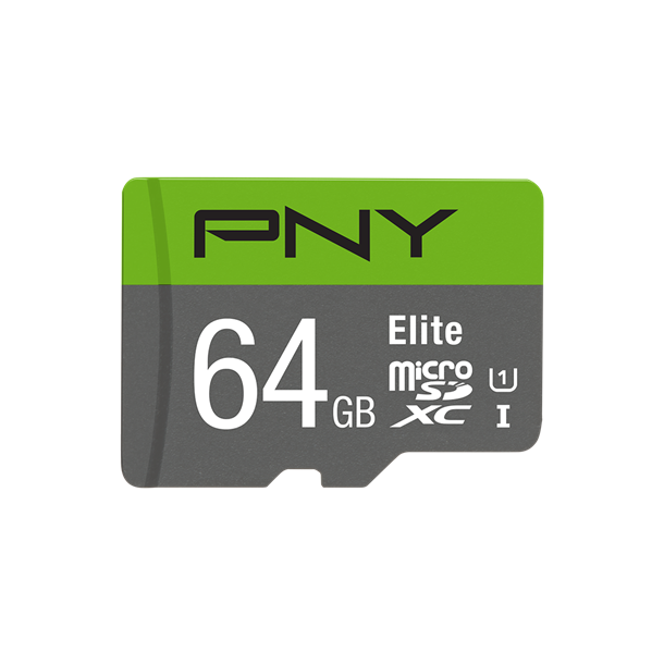 PNY Micro SDXC Elite 64GB Class 10 w/adapter