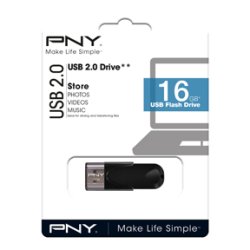 USB 2.0 Attache 4 16GB, Black