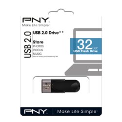 USB 2.0 Attache 4 32GB, Black