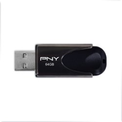 USB 2.0 Attache 4 64GB, Black