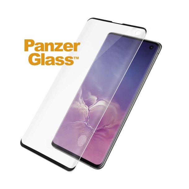 PanzerGlass Samsung Galaxy S10 Fingerprint, Black (CaseFrien