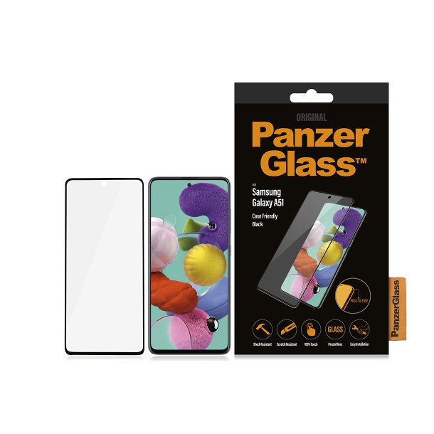 PanzerGlass Samsung Galaxy A51 Case Friendly, Black