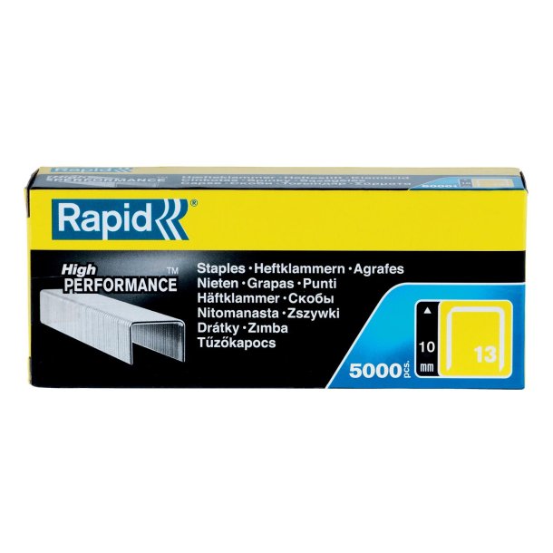 Hfteklammer 13/10 galv (5000)