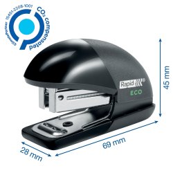 H�ftemaskine Eco t/10ark sort