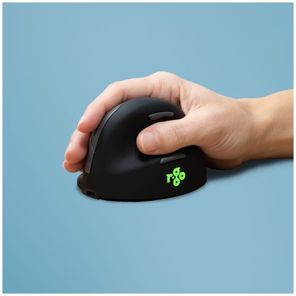R-Go HE Break Mouse,  Ergonomisk mus, lille (<165mm) Hjre h