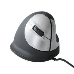 R-Go HE Mouse, Ergonomisk mus, Medium (165-195mm), H�jre, me