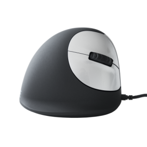 R-Go HE Mouse, Ergonomisk mus, Medium (165-195mm), Hjre, me