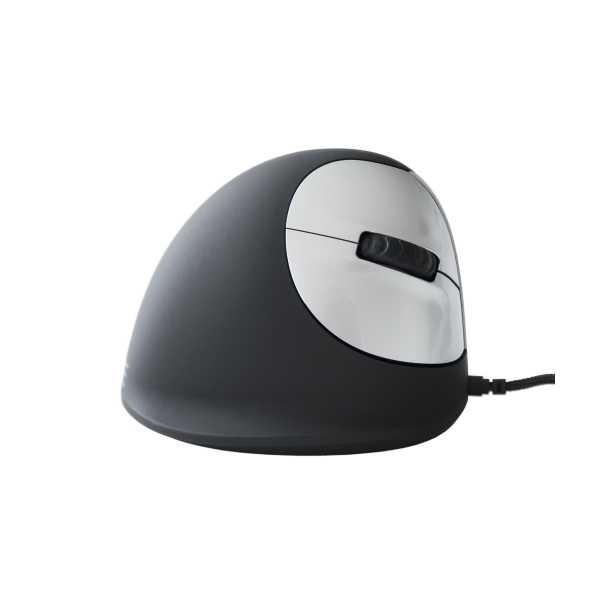 R-Go HE Mouse, Ergonomisk mus, Medium (165-195mm), Hjre, me