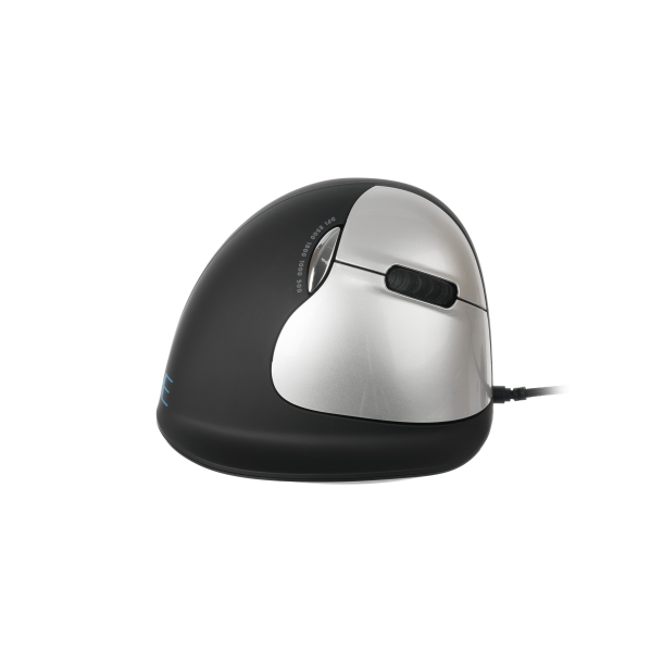 R-Go HE Mouse, Ergonomisk mus, Stor (over 185mm), Hjre, med