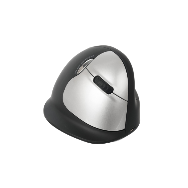 R-Go HE Mouse, Ergonomisk mus, Stor (over 185mm), H�jre, Tr�