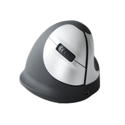 R-Go HE Mouse, Ergonomisk mus, Medium (165-195mm), H�jre, Tr