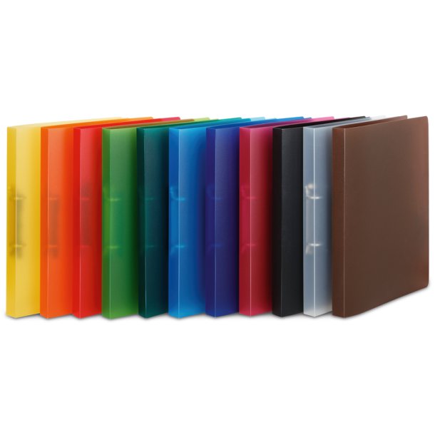 Herma Ringbind A4 PP 2DR - 35mm, Transparent gul