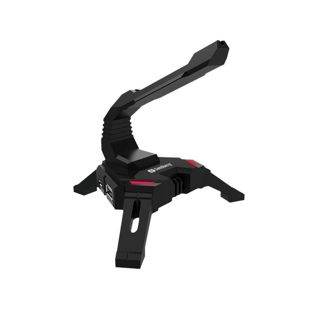 Sandberg 2in1 USB Hub Bungee, Black