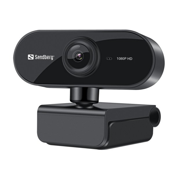 Sandberg USB Webcam Flex 1080P HD, Black