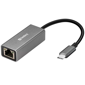 USB-C to Network Converter, Silver