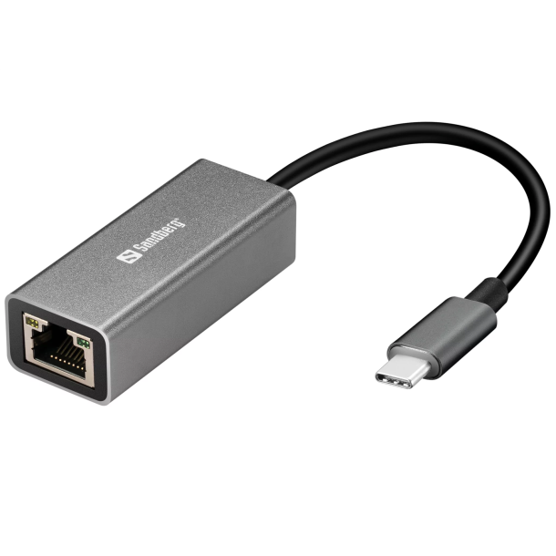 USB-C to Network Converter, Silver