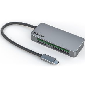 Sandberg USB-C Multi Card Reader Pro