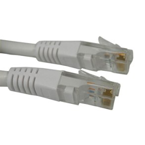 Network Cat 6 Cable SAVER, White (1m)